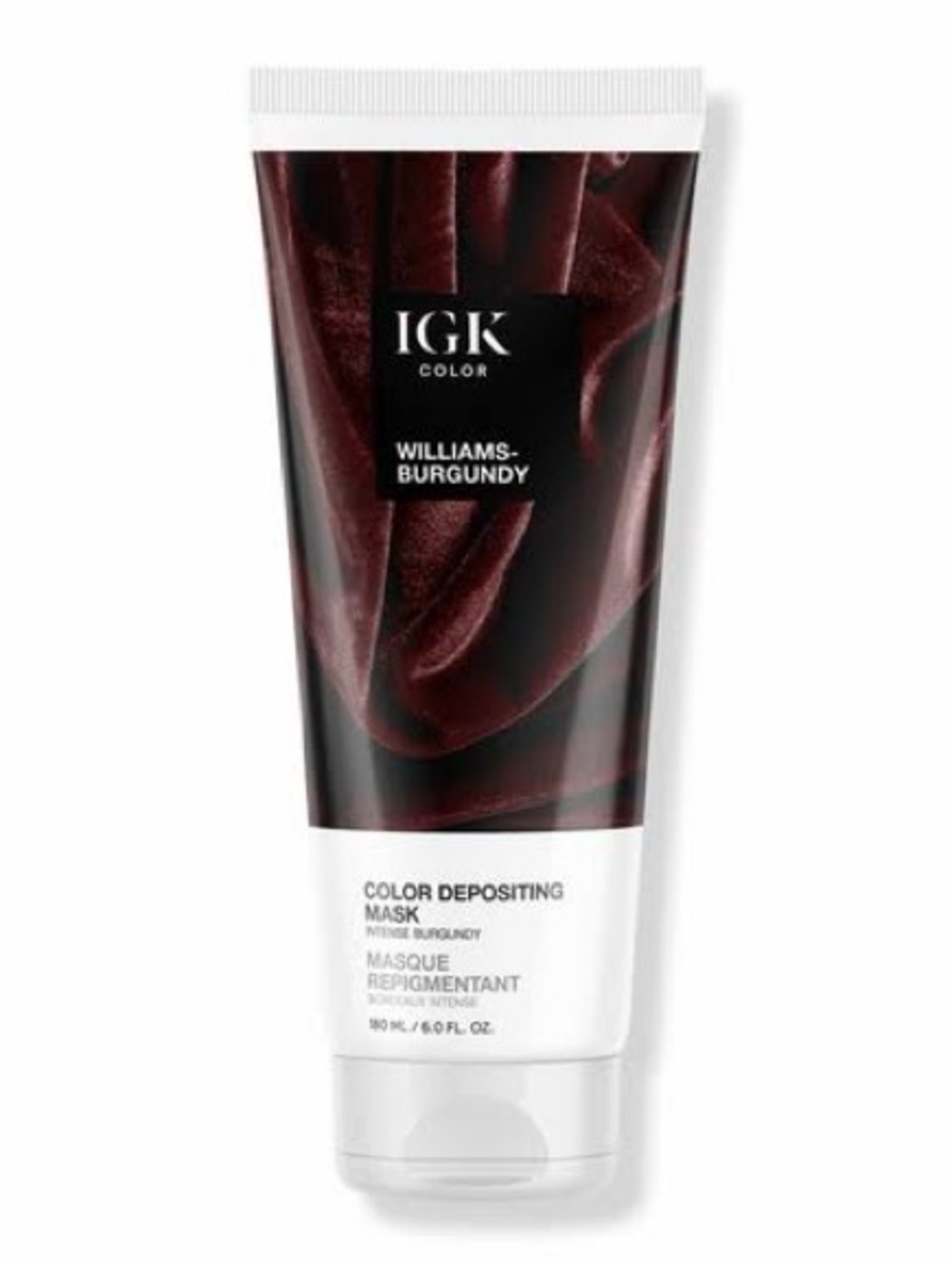 IGK Color Depositing Gloss Mask in Williams Burgundy